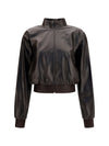 soft nappa bomber jacket