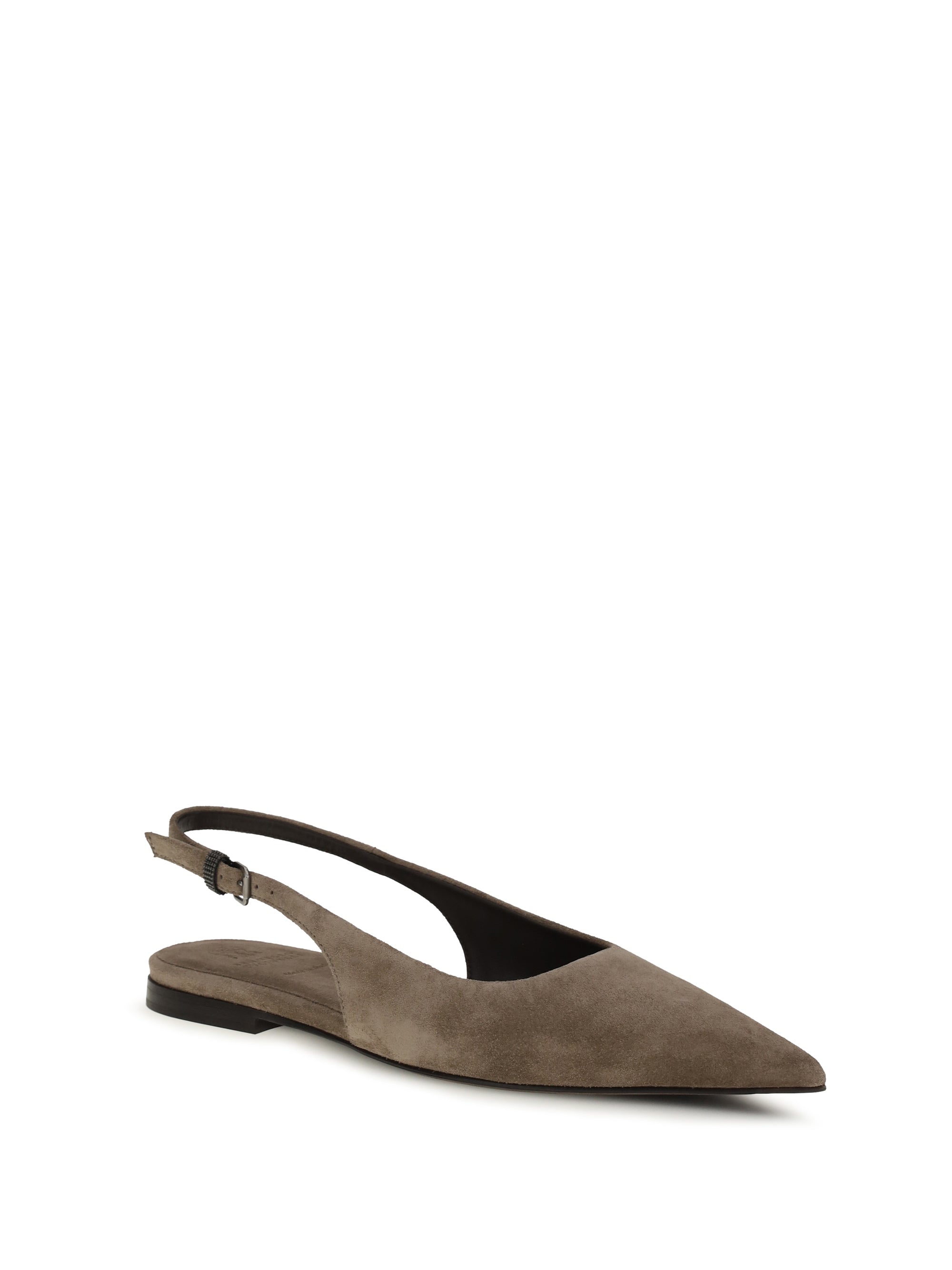 suede ballerinas