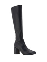 MM6 37 leather boots