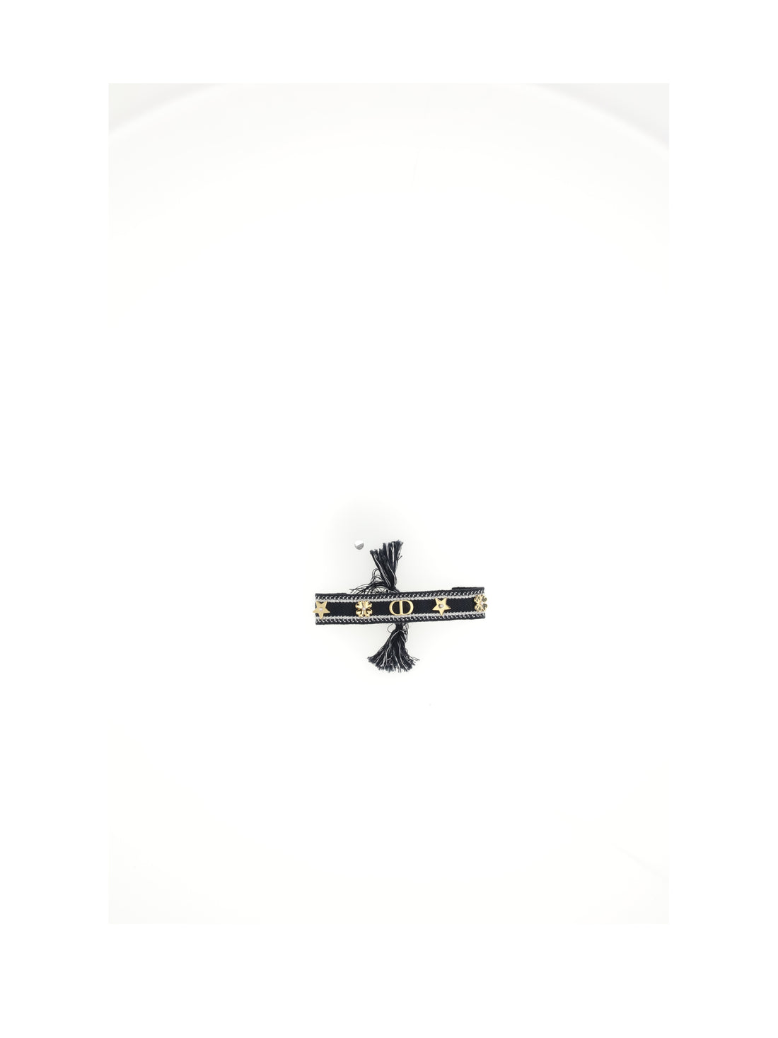 DIOR OS bracelet logo tessuto