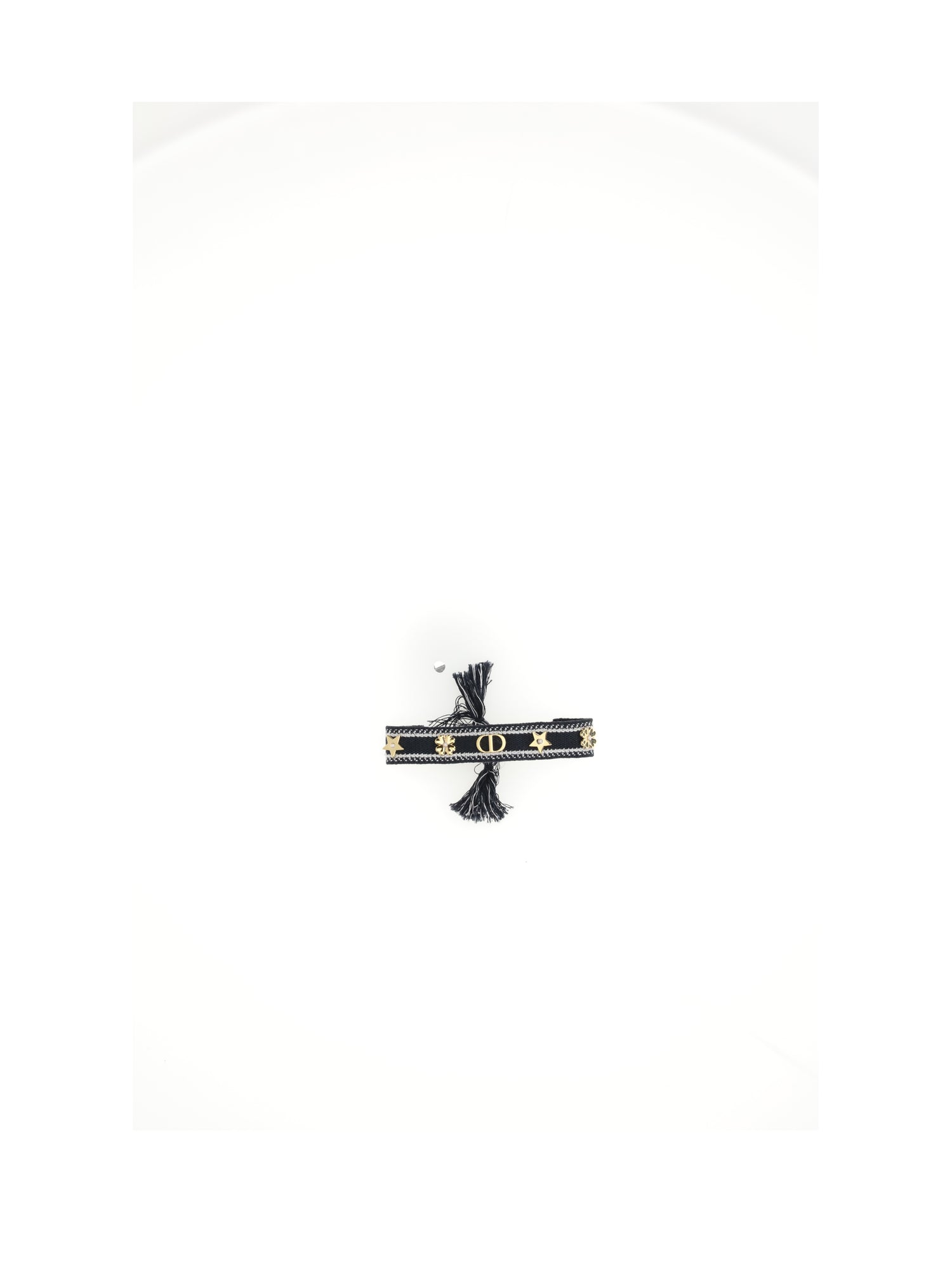 DIOR OS bracelet logo tessuto