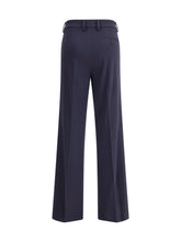 TRUE ROYAL 40 flare bianca pants
