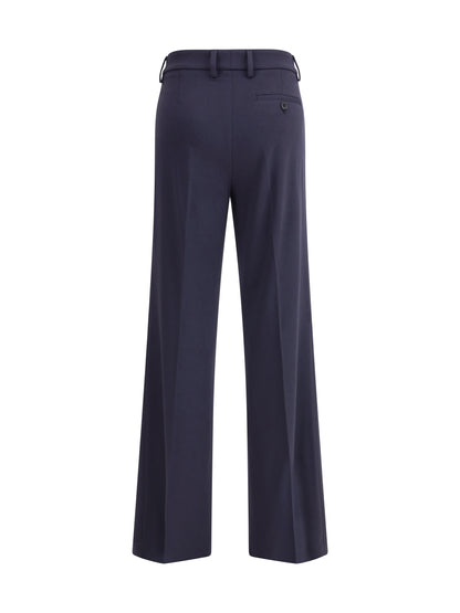 TRUE ROYAL 40 flare bianca pants