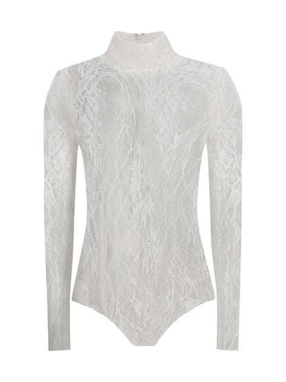 BALMAIN 38 lace bodysuit
