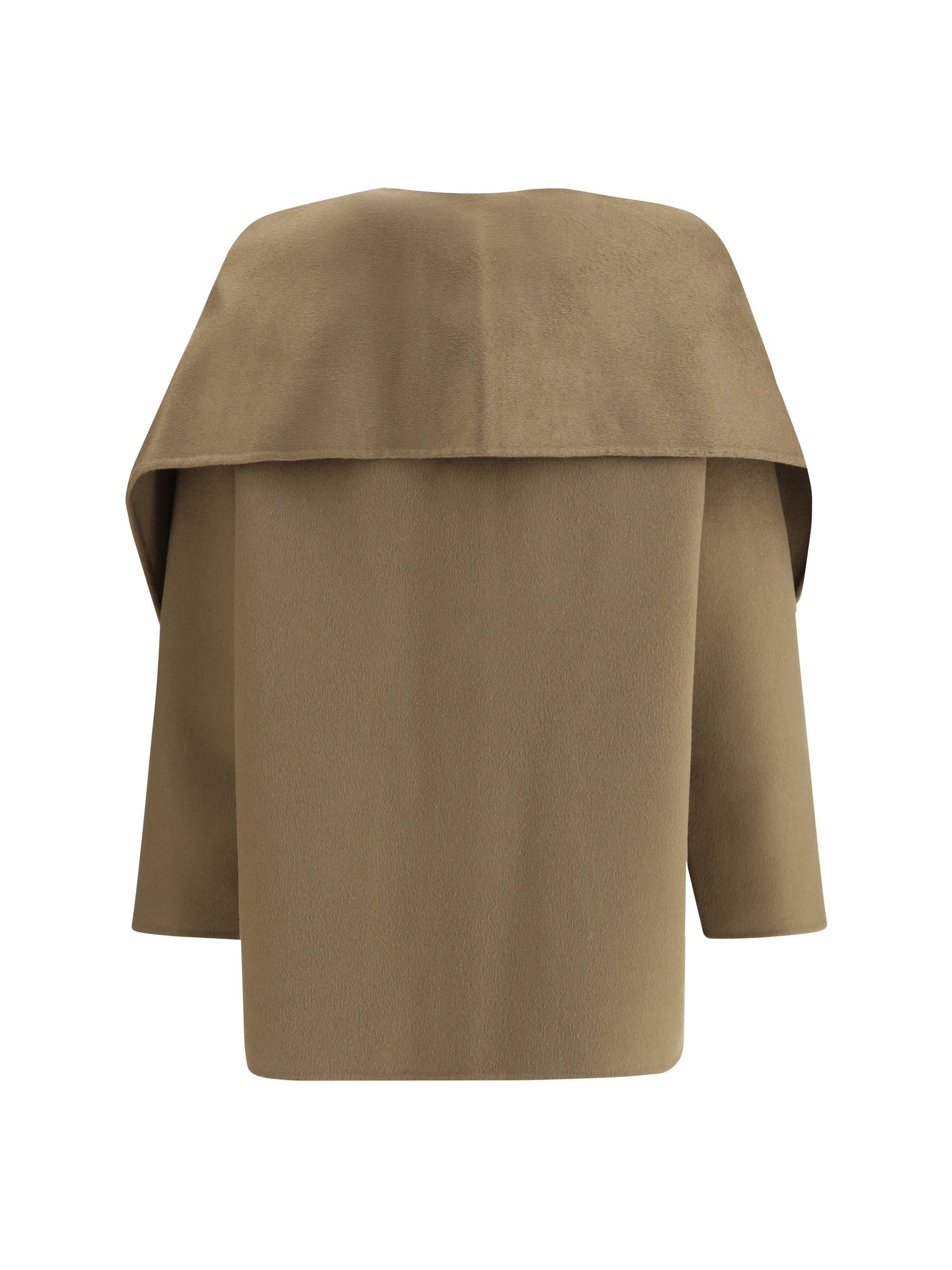 DYNAMIS STUDIO 40 wool scarf coat