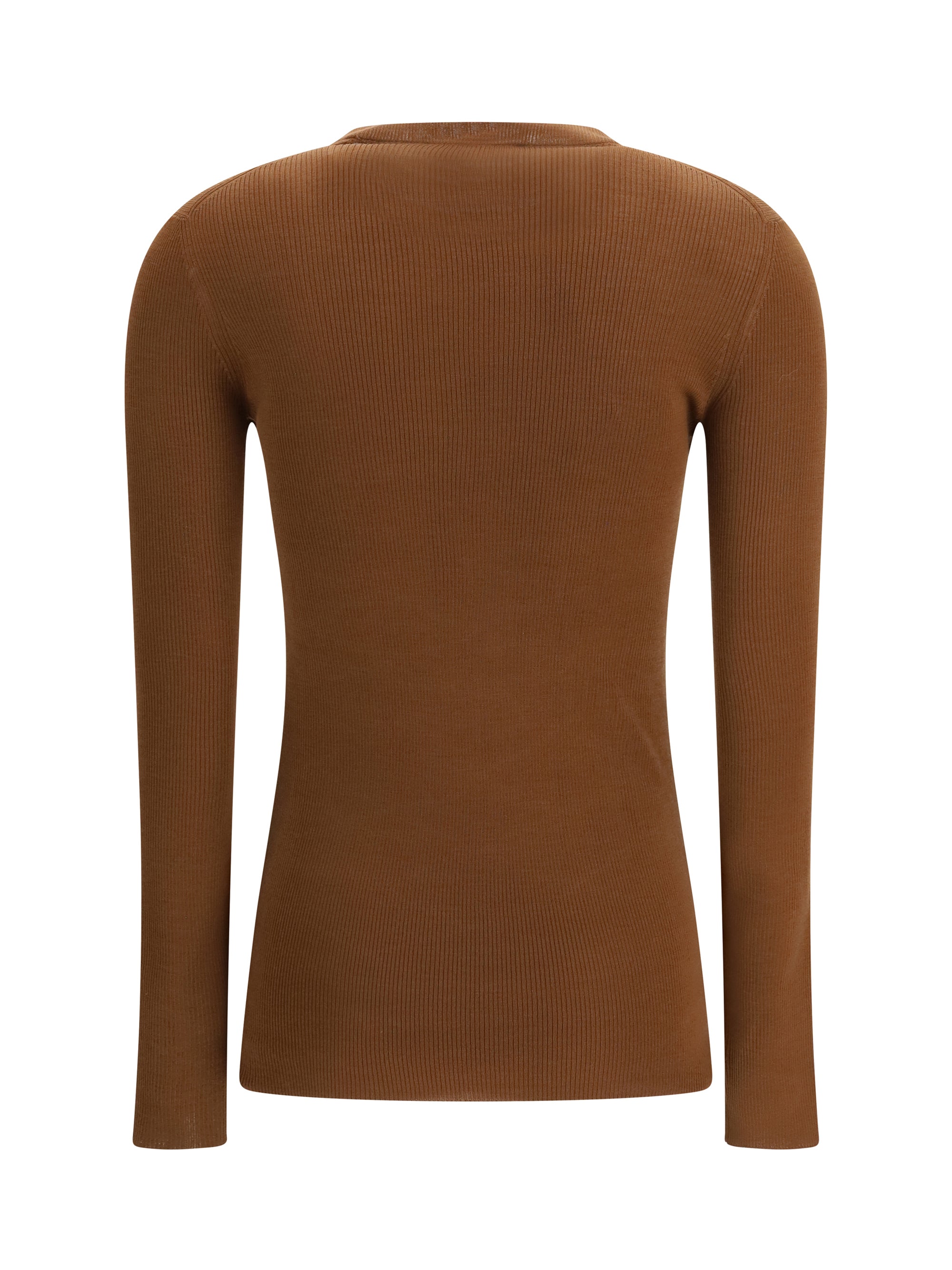 ribbed wool cardigan