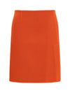 wool mini skirt