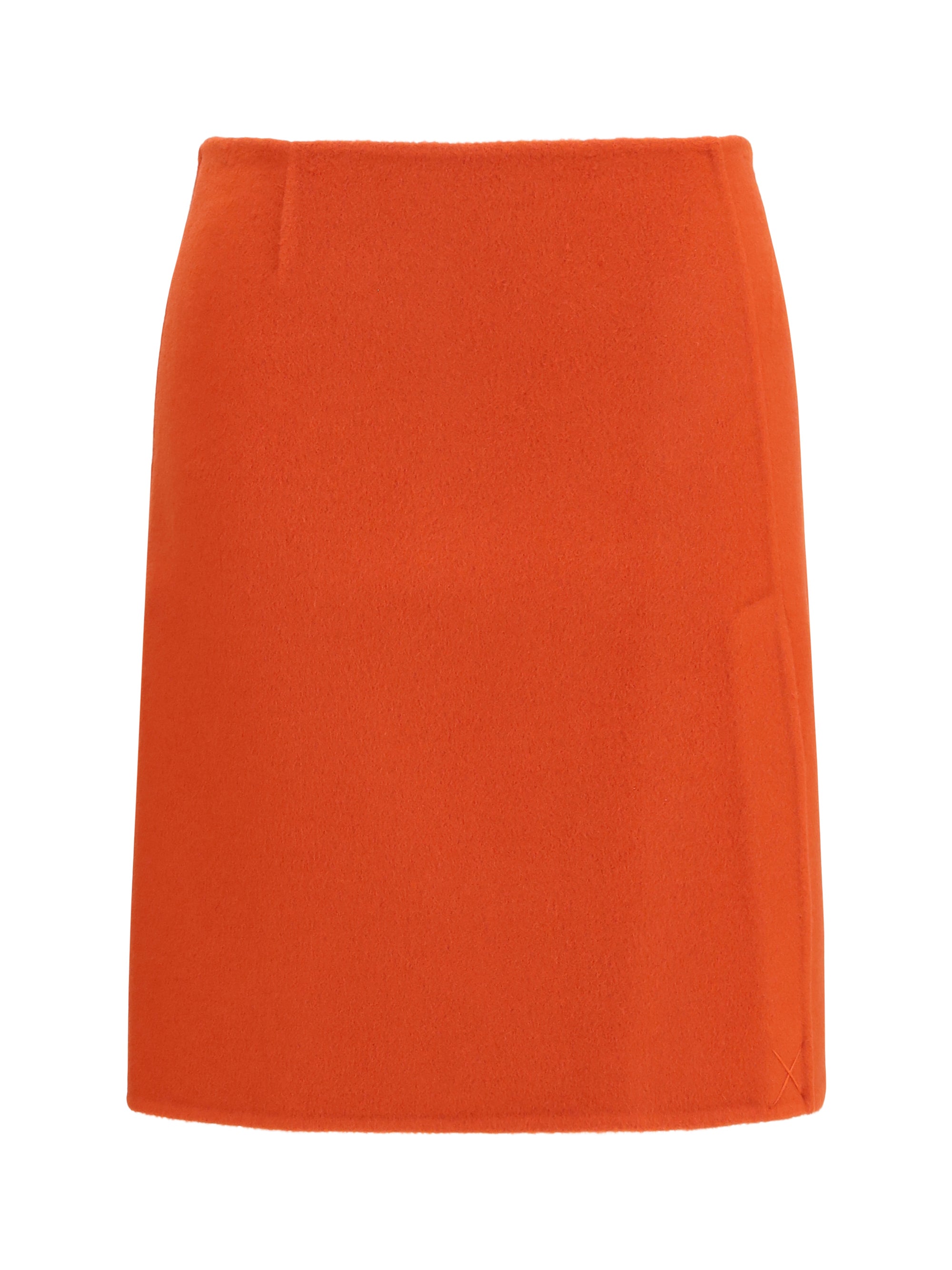 wool mini skirt