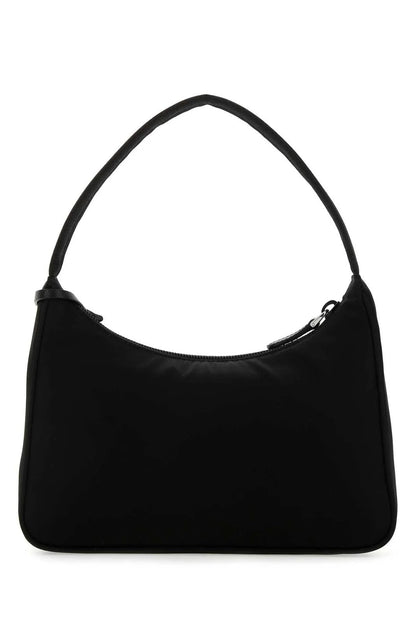 Re-Edition 2000 Nylon Black Shoulder Bag