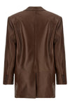 saint laurent single-breasted blazer is expertly