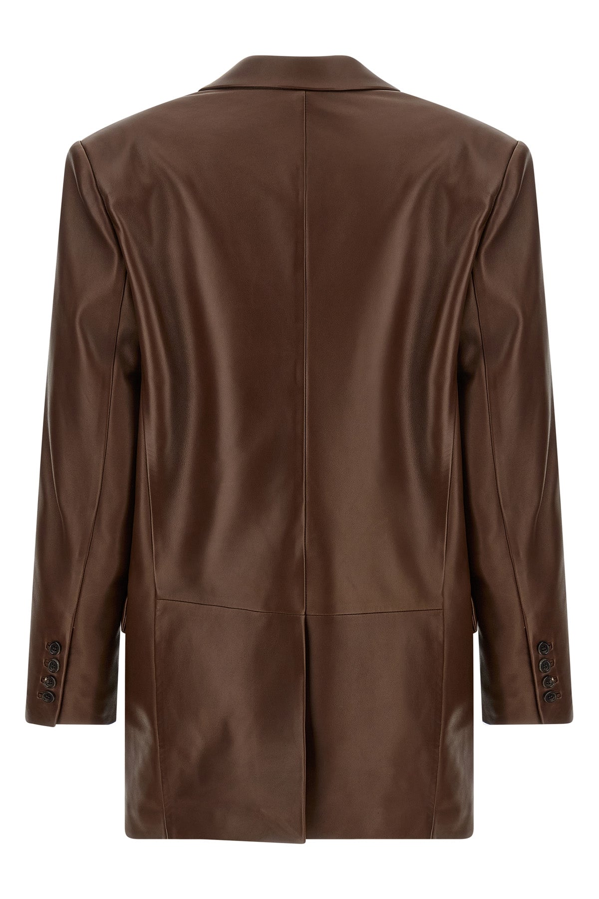 saint laurent single-breasted blazer is expertly