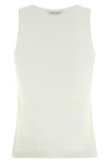 the balenciaga tank top defines contemporary minimalism through a precise sartor