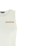 the balenciaga tank top defines contemporary minimalism through a precise sartor