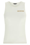 the balenciaga tank top defines contemporary minimalism through a precise sartor