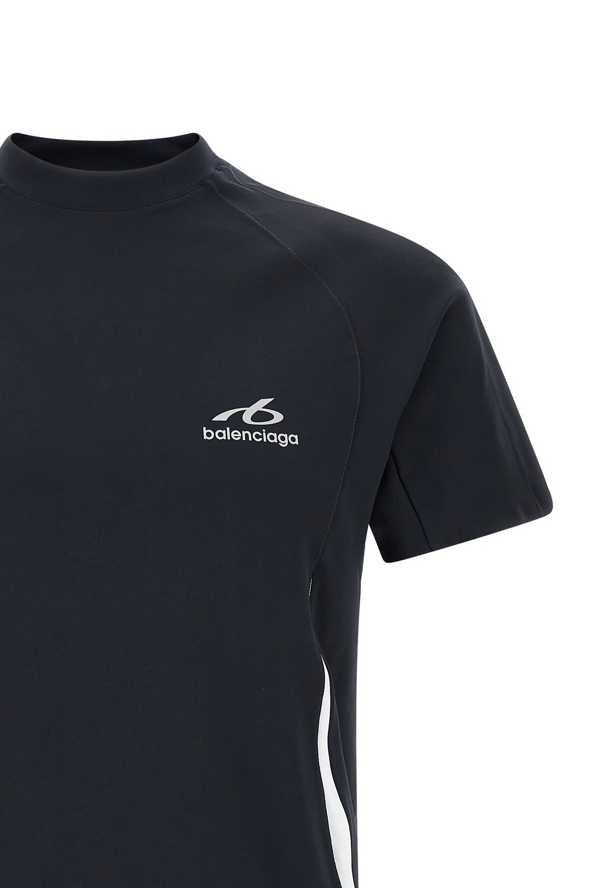 the balenciaga stretch technical polyamide t-shirt