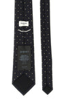 the saint laurent tie in fine silk jacquard