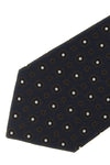the saint laurent tie in fine silk jacquard