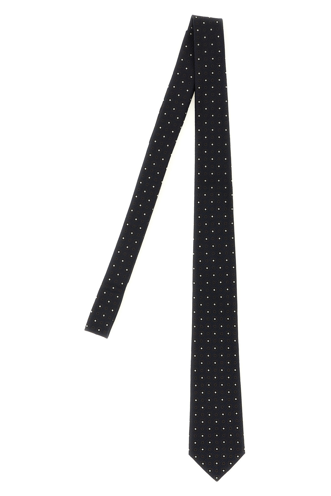 SAINT LAURENT L the saint laurent tie in fine silk jacquard