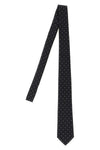 the saint laurent tie in fine silk jacquard
