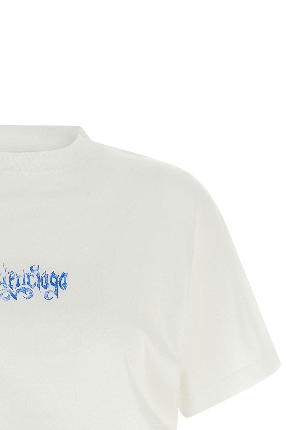 the balenciaga top redefines the proportions of everyday wardrobe through a bold