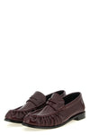 saint laurent le loafer loafers in fine burgundy calf leather redefine everyda