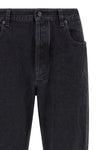 saint laurent relax tapered jeans