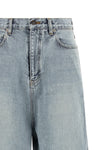 balenciaga baggy jeans redefine the volumes of the contemporary wardrobe through