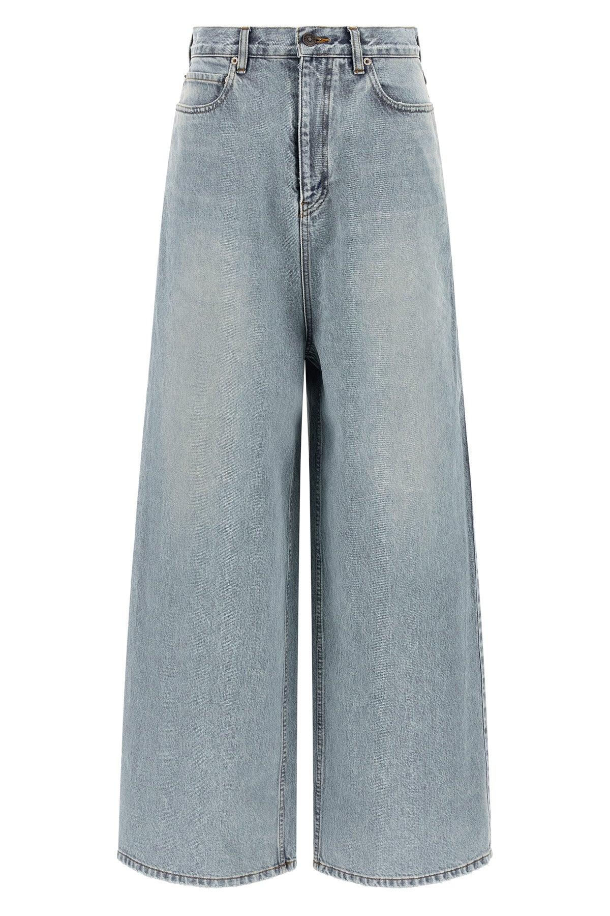 balenciaga baggy jeans redefine the volumes of the contemporary wardrobe through