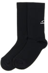 balenciaga techwear high socks in black technical knit define a new standard for