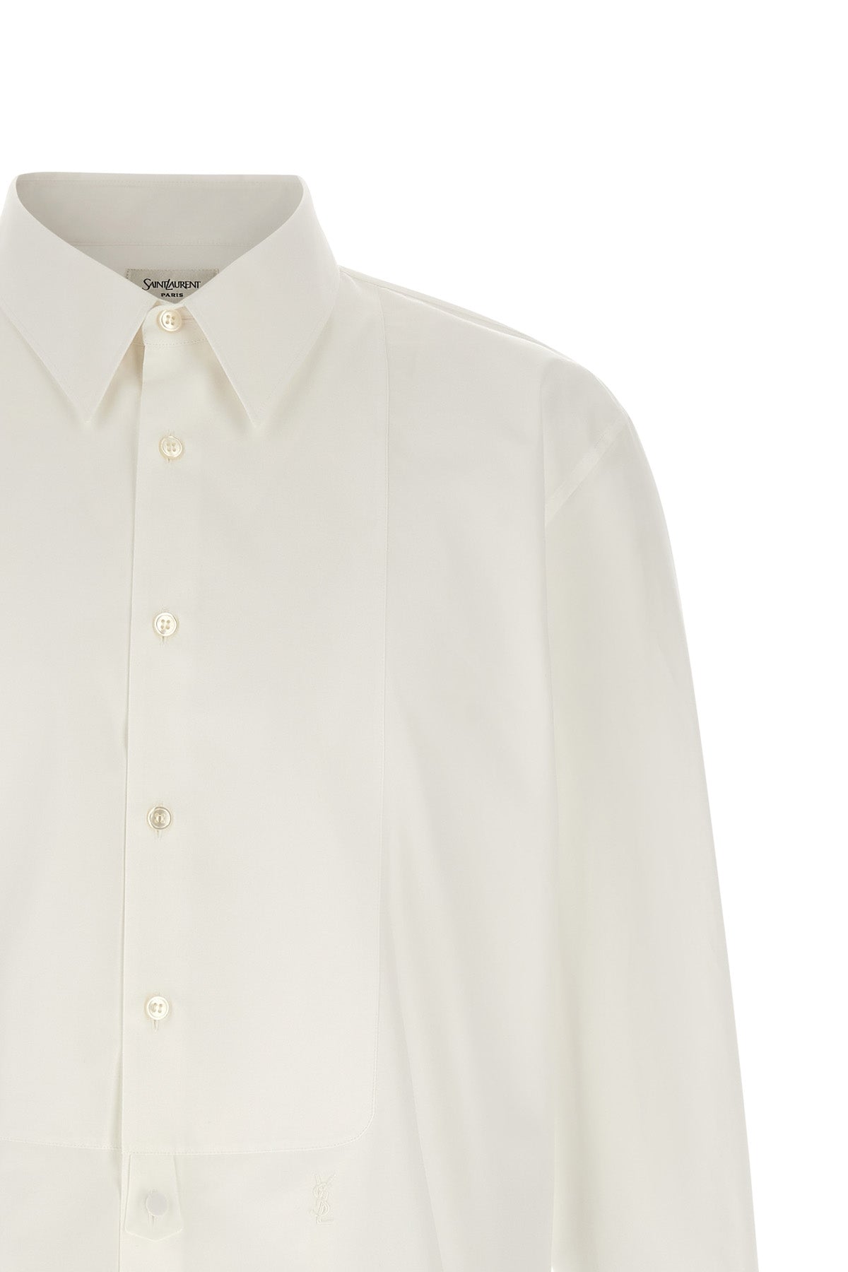 the saint laurent plastron shirt