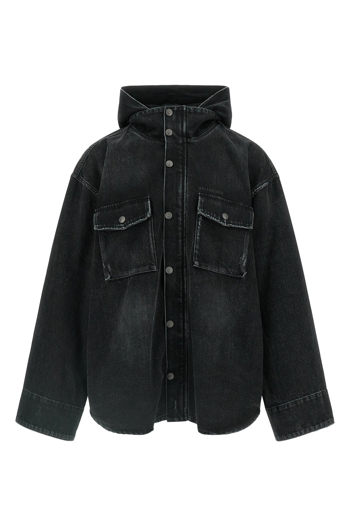 the balenciaga cargo hooded jacket