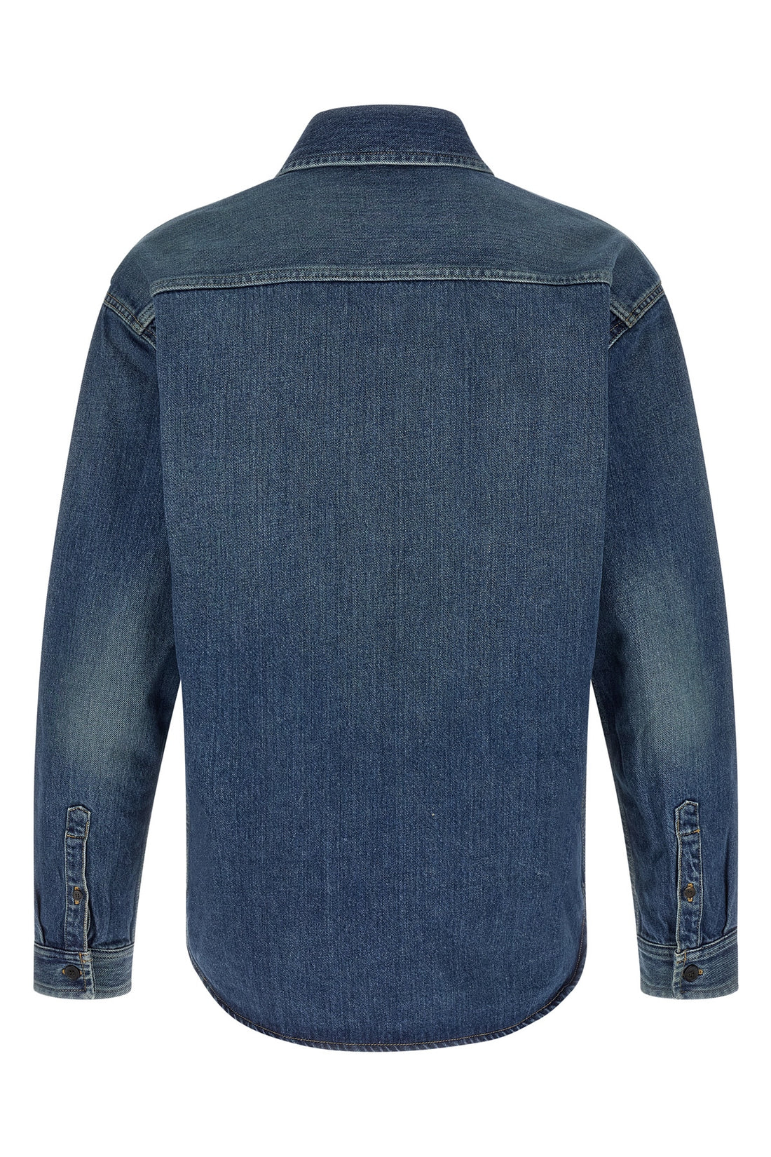 SAINT LAURENT XXL the saint laurent pure cotton denim shirt
