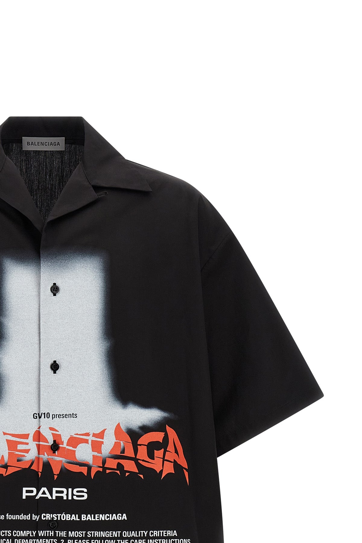 the balenciaga the door short-sleeved shirt