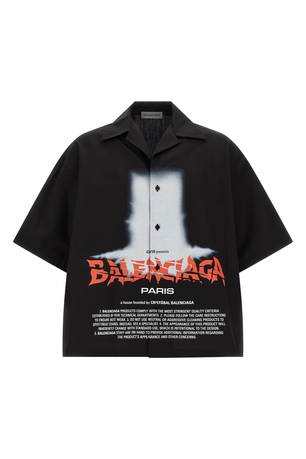 the balenciaga the door short-sleeved shirt