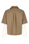 the balenciaga short-sleeved shirt