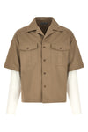 the balenciaga short-sleeved shirt