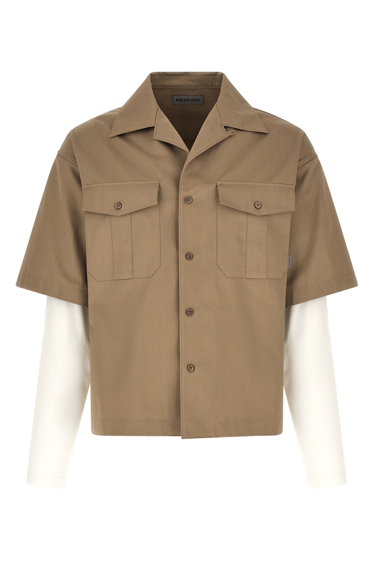 the balenciaga short-sleeved shirt