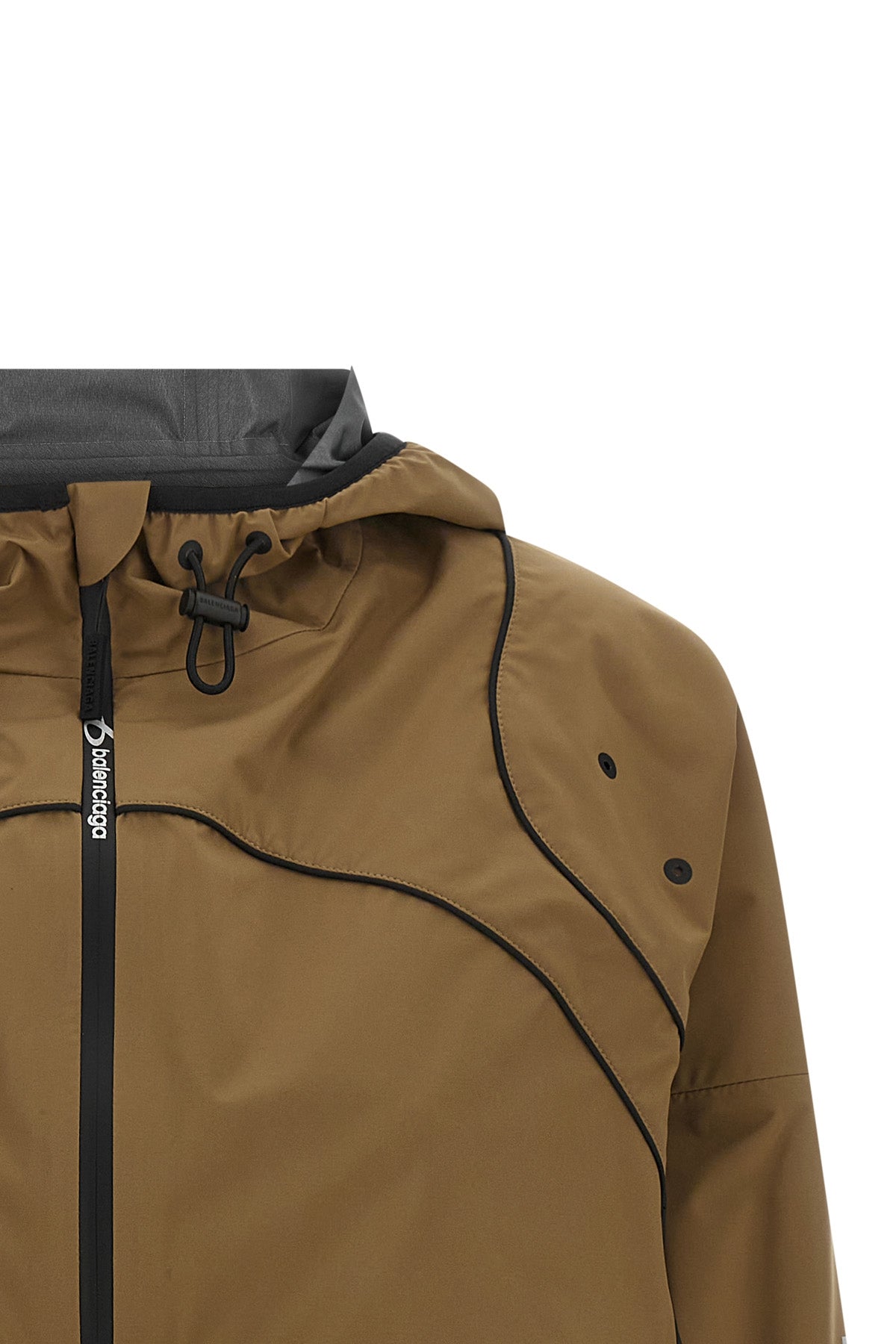balenciagas techwear cropped sweatshirt redefines contemporary outerwear thro