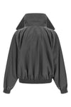 the balenciaga sweatshirt redefines the codes of sportswear through sculptural v