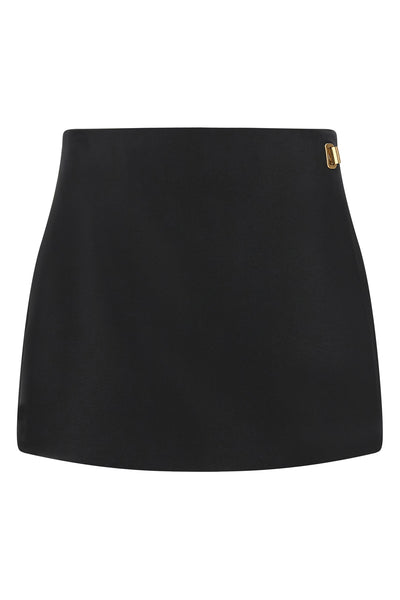 the balenciaga skort redefines the codes of contemporary tailoring through a hyb