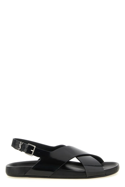 the saint laurent helios sandal