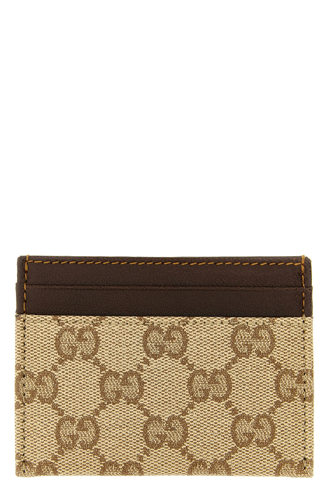 GUCCI OS the gucci essence classic card holder in gg fabric