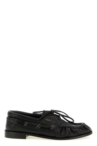 saint laurents le loafer bateau loafers