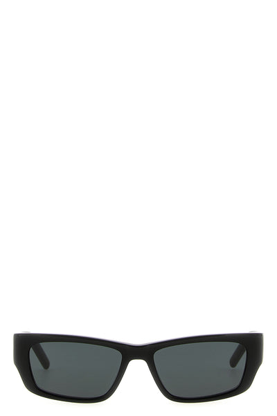 saint laurent sl m182 jazz sunglasses feature a rectangular silhouette inspire