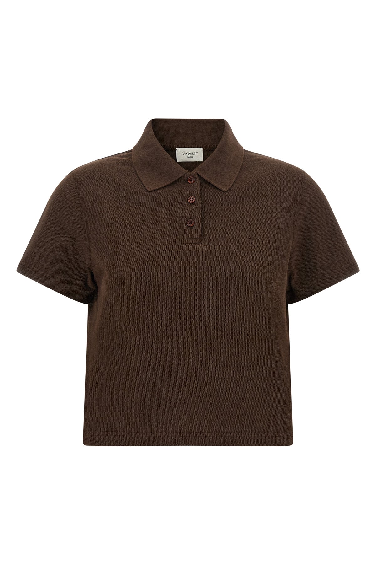 the saint laurent polo shirt redefines the codes of casual dress through a rigor