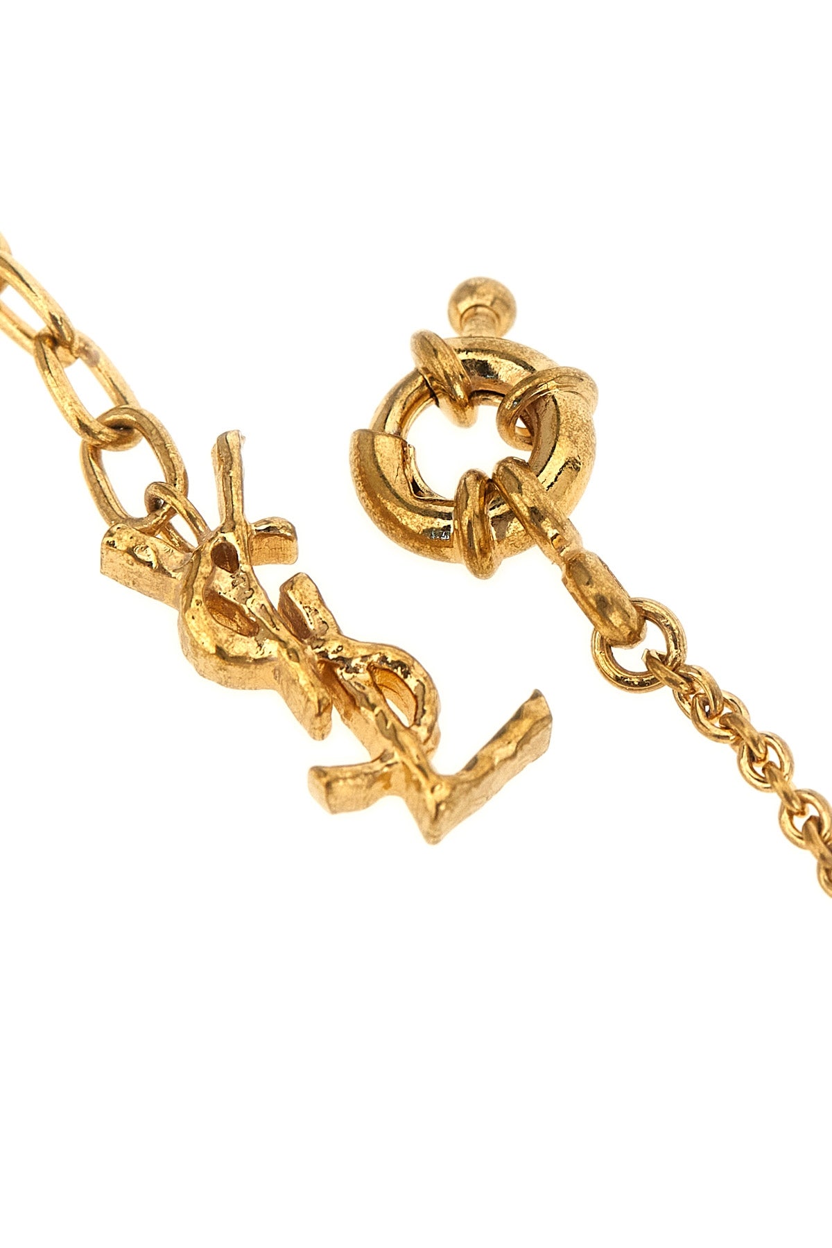the saint laurent bracelet embodies an elegance whispered through a delicate fin