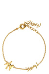 the saint laurent bracelet embodies an elegance whispered through a delicate fin