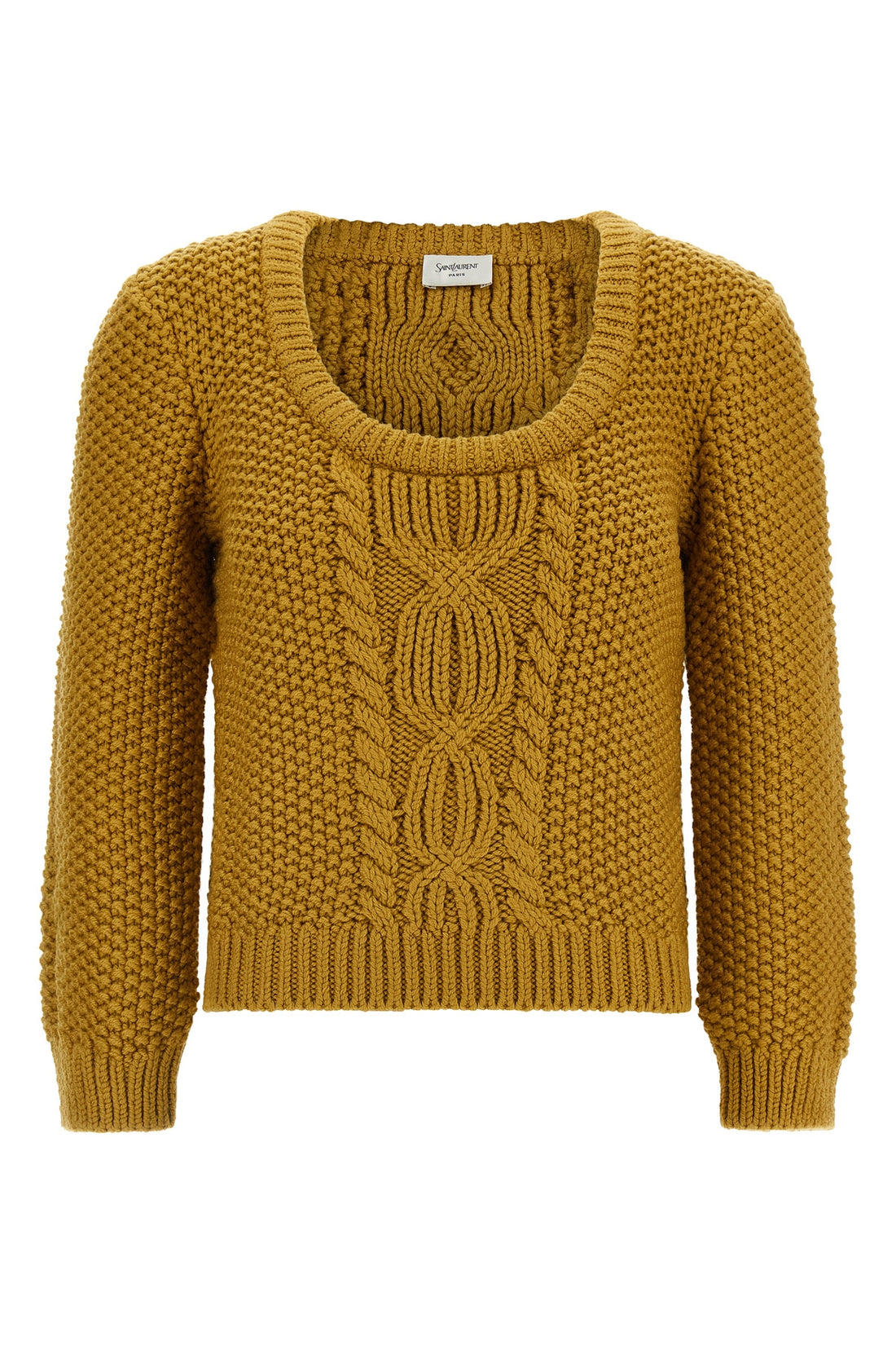 SAINT LAURENT L the saint laurent wide-neck sweater