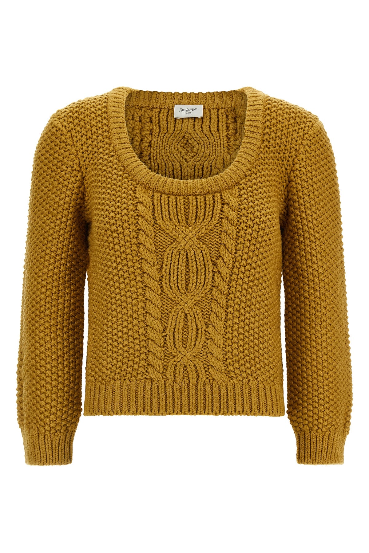 the saint laurent wide-neck sweater