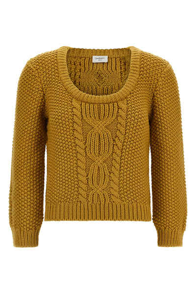 the saint laurent wide-neck sweater